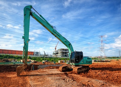 gcm 20 ton long arm excavator 200